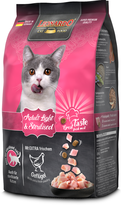 LEONARDO ADULT LIGHT STERILLIZED LEONARDO ADULT LIGHT STERILLIZED