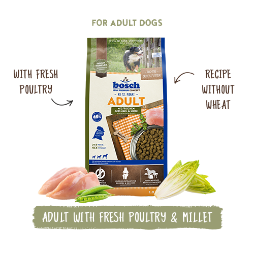 bosch hpc adult gefluegel hirse produkt en bosch hpc adult gefluegel hirse produkt en