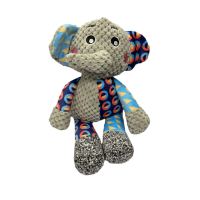 Pet Interest Cuddly Toys Funny Elephant Grey – Λούτρινο Παιχνίδι Σκύλου με Ήχο 28cm