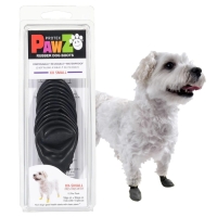 PawZ Black Boots XXSmall 12 pieces