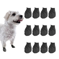 PawZ Black Boots XXSmall 12 pieces