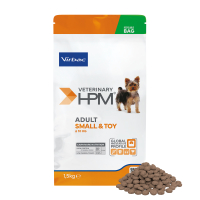 360325 Packshot HPM Adult S T Dog 1,5kg face