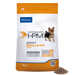 360327 Packshot HPM Adult S T Dog 7kg face