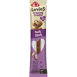 8in1 Lovies Training Treats Duck Stick 15g 8in1 Lovies Training Treats Duck Stick 15g