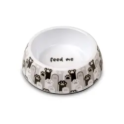 GLEE Μπολ μελαμίνης φαγητού και νερού Paws M 500ml 85779 GLEE Μπολ μελαμίνης φαγητού και νερού Paws M 500ml 85779