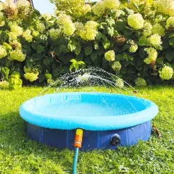 GLEE Pet Pool & Sprinkler 2 in 1 - Πισίνα & Συντριβάνι δροσιάς 120 x 30cm 87850 01 (1) GLEE Pet Pool & Sprinkler 2 in 1 - Πισίνα & Συντριβάνι δροσιάς 120 x 30cm 87850 01 (1)