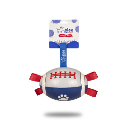 GLEE Rugby Ball Μedium Λευκό/Μπλε GLEE Rugby Ball Μedium Λευκό/Μπλε