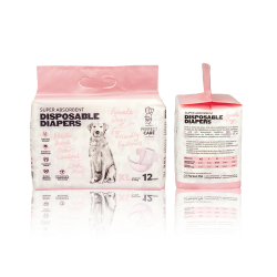 Perfect Care Female Diapers XLarge 12τμχ 90794 Perfect Care Female Diapers XLarge 12τμχ 90794