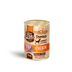FISI Dog Adult Κοτόπουλο σε Πατέ 400gr fs505 FISI Dog Adult Κοτόπουλο σε Πατέ 400gr fs505