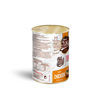 FISI Fillet Kitten Υγρή τροφή σε ζελέ για Γατάκια Κοτόπουλο 12x400gr fs600 2