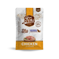 FISI Fillet Cat Sterilized Κοτόπουλο σε ζελέ σε φακελάκια 24x85gr fs750 (1) FISI Fillet Cat Sterilized Κοτόπουλο σε ζελέ σε φακελάκια 24x85gr fs750 (1)