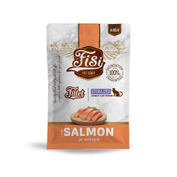 FISI Fillet Cat Sterilized Σολομός σε ζελέ σε φακελάκια 85gr fs752 FISI Fillet Cat Sterilized Σολομός σε ζελέ σε φακελάκια 85gr fs752
