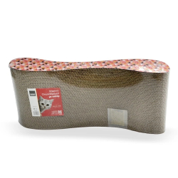 Madpet Χάρτινο Ονυχοδρόμιο Πολύχρωμο με Catnip 49.5x22x10cm Madpet Χάρτινο Ονυχοδρόμιο Πολύχρωμο με Catnip 49.5x22x10cm